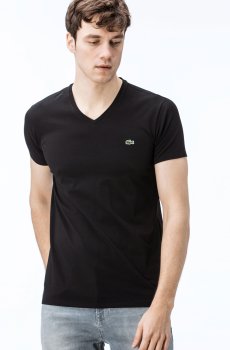 Lacoste футболка чоловіча з V-вирізом