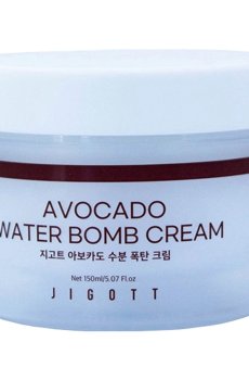 Увлажняющий крем для лица Jigott Avocado Water Bomb Cream с авокадо, 150 мл