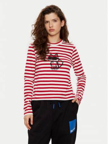 KARL LAGERFELD Блузка A1W17137 Червоний Regular Fit KARL LAGERFELD Блузка A1W17137 Червоний Regular Fit
