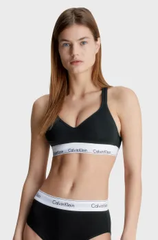 Женский черный бюстгальтер Черный XS Calvin Klein 000QF1654E