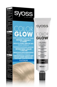 Тонирующий безаммиачный бальзам для волос SYOSS Color Glow, Platinum, 100 мл