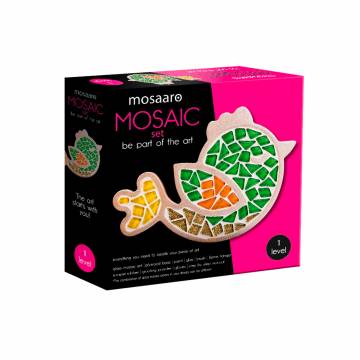 Набір скляної мозаїки Mosaaro Кришталеве скло Птах (MA1005) Набір скляної мозаїки Mosaaro Кришталеве скло Птах (MA1005)
