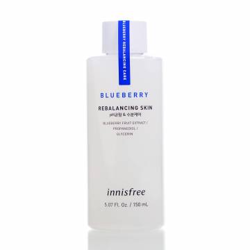 Балансирующий тонер для лица Innisfree Blueberry Rebalancing Skin с экстрактом черники, 150 мл Балансирующий тонер для лица Innisfree Blueberry Rebalancing Skin с экстрактом черники, 150 мл