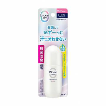 Шариковый дезодорант-антиперспирант Biore Zeromedic Deodorant Roll-On Savon с ароматом свежести, 40 мл Шариковый дезодорант-антиперспирант Biore Zeromedic Deodorant Roll-On Savon с ароматом свежести, 40 мл