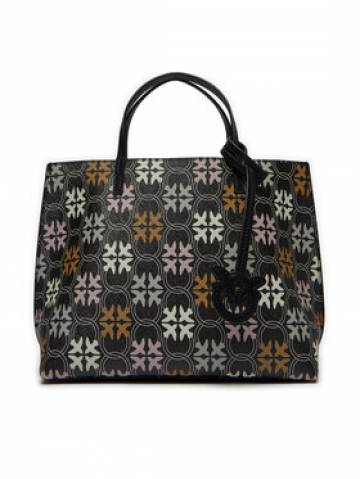 Pinko Сумка Carrie Shopper Classic PE 24 PLTT 102833 A1EM Чорний Pinko Сумка Carrie Shopper Classic PE 24 PLTT 102833 A1EM Чорний