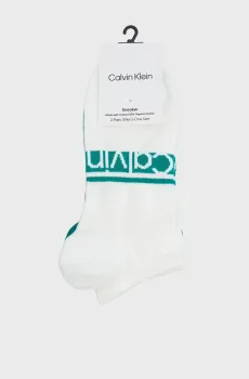 Мужские носки (2 пары) LOGO Разноцветный ONESIZE Calvin Klein 701237875