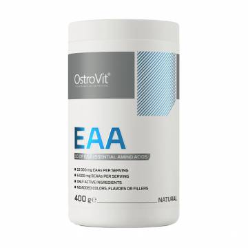 Аминокислоты OstroVit Supreme Pure EAA Essential Amino Acids в порошке, натуральный, 400 г Аминокислоты OstroVit Supreme Pure EAA Essential Amino Acids в порошке, натуральный, 400 г