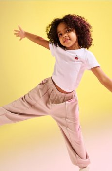 Спортивні штани balloon - бежевий