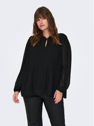 ONLY Carmakoma Блузка Piona 15302015 Чорний Regular Fit ONLY Carmakoma Блузка Piona 15302015 Чорний Regular Fit
