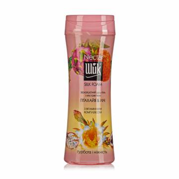 Гель для душа Shik Nectar Silk Foam Нектар Питахайя и Лічи, 250 г Гель для душа Shik Nectar Silk Foam Нектар Питахайя и Лічи, 250 г