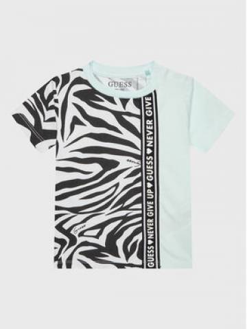 Guess Футболка K3RI24 K6YW3 Зелений Regular Fit Guess Футболка K3RI24 K6YW3 Зелений Regular Fit