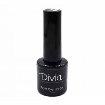 Файбер база для гель-лака Divia Fiber Overlay Gel Di1004, с армирующими волокнами, FO01 Clear, 8 мл Файбер база для гель-лака Divia Fiber Overlay Gel Di1004, с армирующими волокнами, FO01 Clear, 8 мл