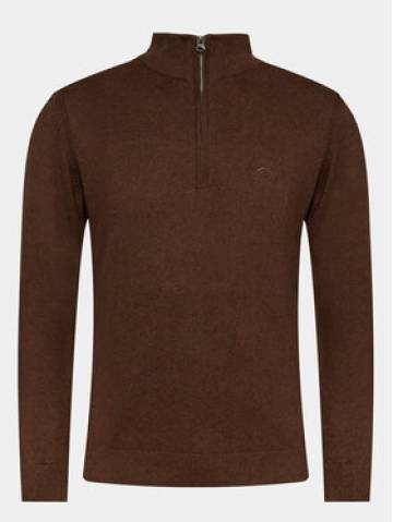 INDICODE Светр Liliamos 35-698 Коричневий Regular Fit INDICODE Светр Liliamos 35-698 Коричневий Regular Fit