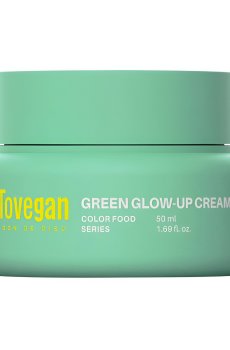Увлажняющий крем для лица Tovegan Color Food Series Green Glow-Up Cream, 50 мл