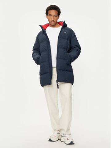 Tommy Jeans Пуховик Essential DM0DM20466 Cиній Regular Fit Tommy Jeans Пуховик Essential DM0DM20466 Cиній Regular Fit