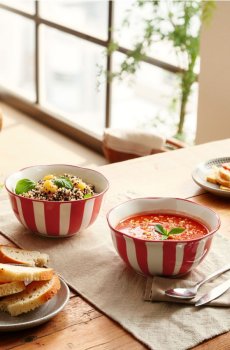 Миски, 2 шт. - червоний