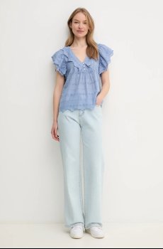 Хлопковая блузка Pepe Jeans DAME