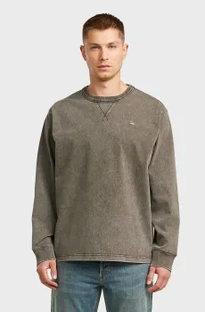 Мужской коричневый свитшот Washed Коричневый XXL G-Star RAW D27102,E161