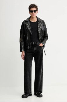 Кожаная куртка AllSaints COLE