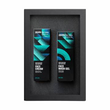 Мужской набор для лица ZEW For Men Moisturising and Soothing Set (крем для лица, 50 мл + гель для умывания, 100 мл) Мужской набор для лица ZEW For Men Moisturising and Soothing Set (крем для лица, 50 мл + гель для умывания, 100 мл)