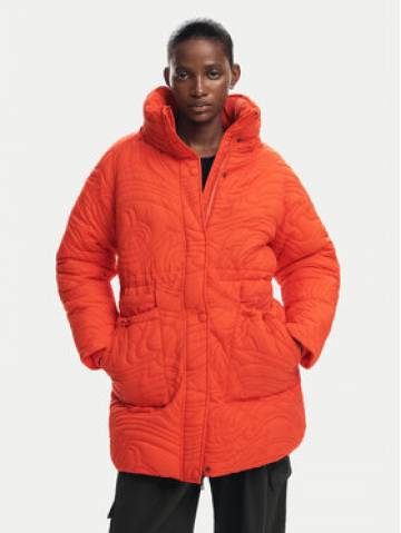 Desigual Пуховик Aarhus 24WWEWAC Оранжевий Regular Fit Desigual Пуховик Aarhus 24WWEWAC Оранжевий Regular Fit