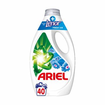 Гель для стирки ARIEL Touch Of Lenor Fresh Air Прикосновение свежего воздуха Lenor, 40 стирок, 1.8 л