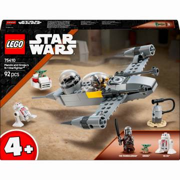 Конструктор LEGO Star Wars Зоряний винищувач N-1 Мандо й Ґроґу (75410) Конструктор LEGO Star Wars Зоряний винищувач N-1 Мандо й Ґроґу (75410)
