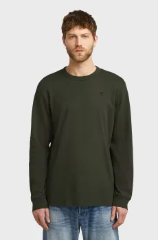 Мужской темно-серый лонгслив nifous r t l/s Серый XL G-Star RAW D25076,D976