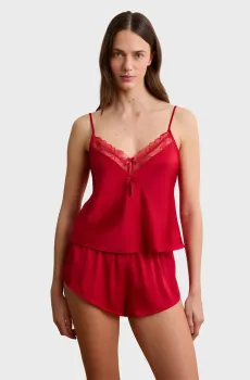 Женский красный топ MINUIT Красный M Etam 6558217