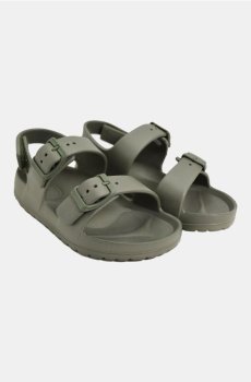 Сандалі на липучках - зелений