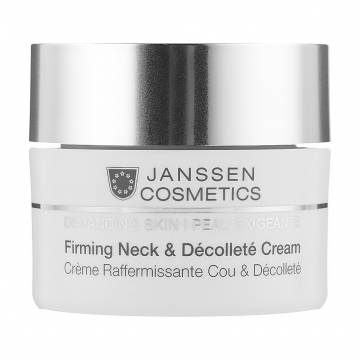 Укрепляющий крем для кожи лица, шеи и декольте Janssen Cosmetics Firming Neck & Decollete Cream, 50 мл Укрепляющий крем для кожи лица, шеи и декольте Janssen Cosmetics Firming Neck & Decollete Cream, 50 мл