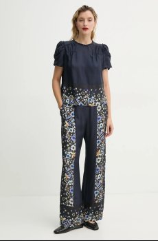 Шёлковые брюки MUNTHE FABERT