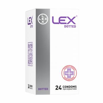 Презервативы LEX Dotted, 24 шт Презервативы LEX Dotted, 24 шт