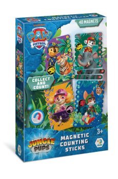 Магнитные палочки для счета DoDo Щенячий патруль. Джунгли, от 3 лет, 40 элементов (200654)