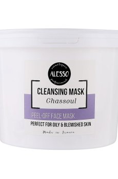 Альгинатная маска для лица Alesso Professionnel Cleansing Ghassoul Mask, 1 кг
