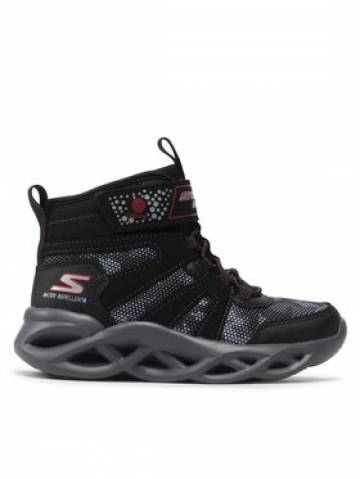 Skechers Снігоходи Zerrix 400145L/BKRD Чорний Skechers Снігоходи Zerrix 400145L/BKRD Чорний