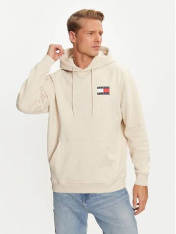 Tommy Jeans Світшот Essential DM0DM20738 Бежевий Regular Fit Tommy Jeans Світшот Essential DM0DM20738 Бежевий Regular Fit