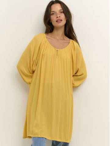 Kaffe Туніка Amber 501030 Жовтий Regular Fit Kaffe Туніка Amber 501030 Жовтий Regular Fit