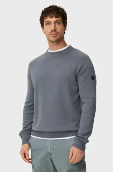 Мужской голубой джемпер Голубой 3XL Camel Active 409500-7K56-45