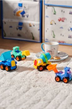 Набір іграшкових машинок 4 pack - різнобарвний