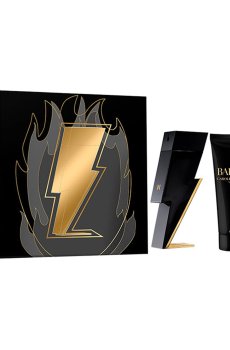 Парфюмированный набор мужской Carolina Herrera Bad Boy Giftset (туалетная вода, 50 мл + гель для душа, 100 мл)