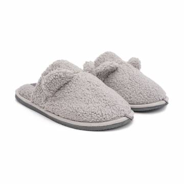 Мужские домашние тапочки Twins Teddy закрытые, меховые, серые, размер 40-41 Мужские домашние тапочки Twins Teddy закрытые, меховые, серые, размер 40-41