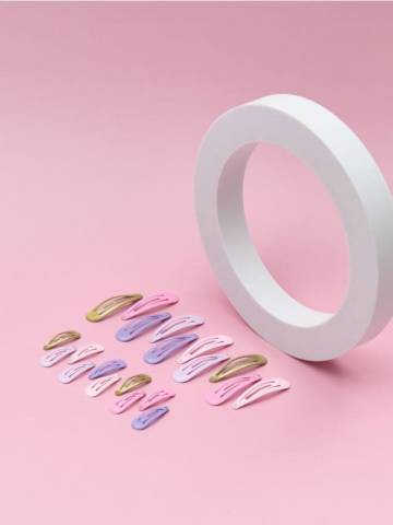 Шпильки для волосся - різнобарвний