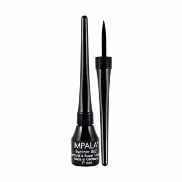 Стойкая подводка для глаз Impala Eyeliner 502 с аппликатором, Черная, 3 мл Стойкая подводка для глаз Impala Eyeliner 502 с аппликатором, Черная, 3 мл