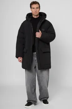 Мужская черная куртка Черный M HUGO 50549663;001