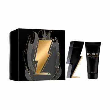 Парфюмированный набор мужской Carolina Herrera Bad Boy Giftset (туалетная вода, 50 мл + гель для душа, 100 мл) Парфюмированный набор мужской Carolina Herrera Bad Boy Giftset (туалетная вода, 50 мл + гель для душа, 100 мл)