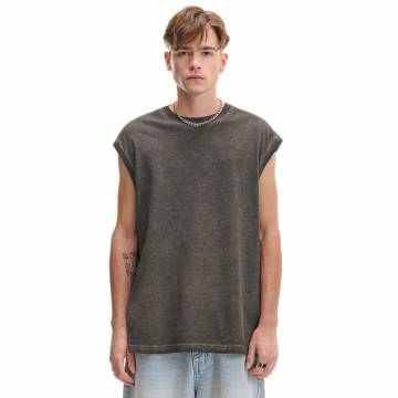 Cropp - Хлопковый танк-топ - чорний Cropp - Хлопковый танк-топ - чорний