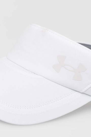 Козырек от солнца Under Armour Isochill Launch цвет белый однотонная Козырек от солнца Under Armour Isochill Launch цвет белый однотонная