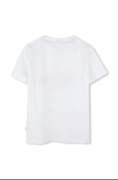 Детская хлопковая футболка BOSS