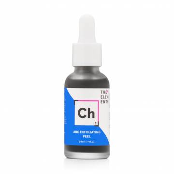 Мягкий пилинг для лица The Elements ABC Exfoliating Peel с AHA, BHA кислотами и активированным углём, 30 мл Мягкий пилинг для лица The Elements ABC Exfoliating Peel с AHA, BHA кислотами и активированным углём, 30 мл